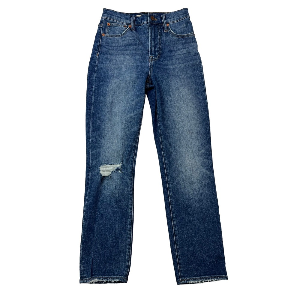 Madewell Womens‎ Tag Size 24 XS The Perfect Vintage Crop Jean High Rise Jeans
